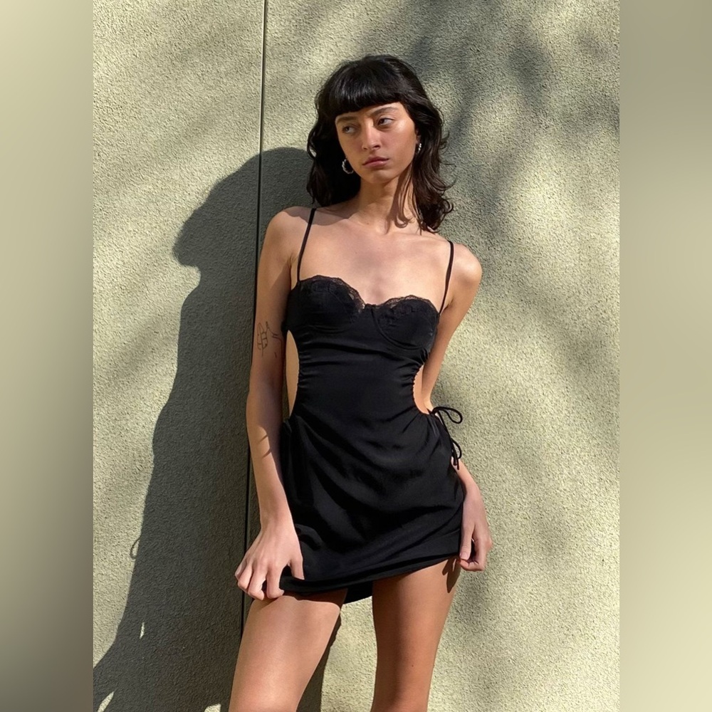 Princess Polly Hazel cut out mini dress